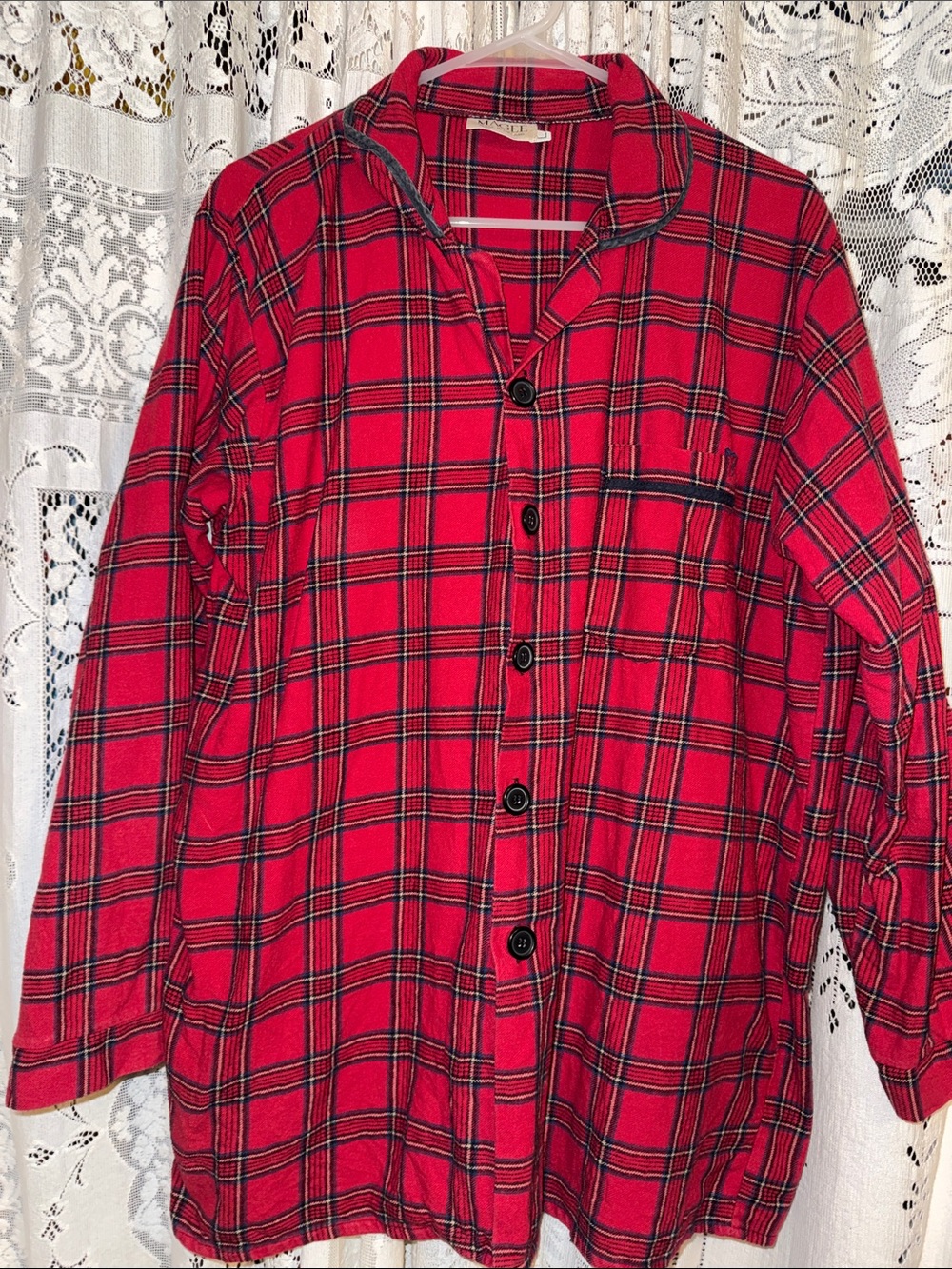 Magee Ireland flannel Casual shirt unisex, large, plaid